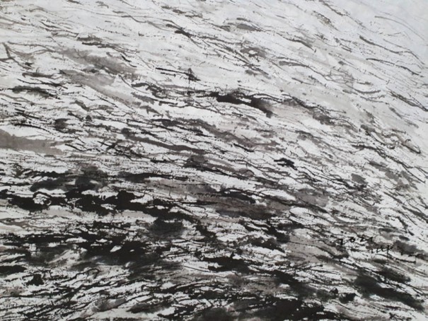 삶은 흐르는 강물처럼 69x89cm