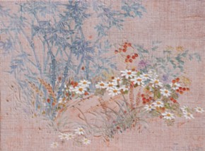 기억여행 50x65.1cm 마천, 토분, 석분, 담채 2019
